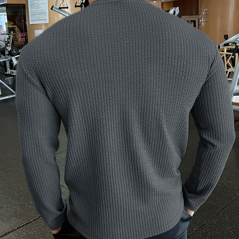 Maglione classico a maniche lunghe da uomo