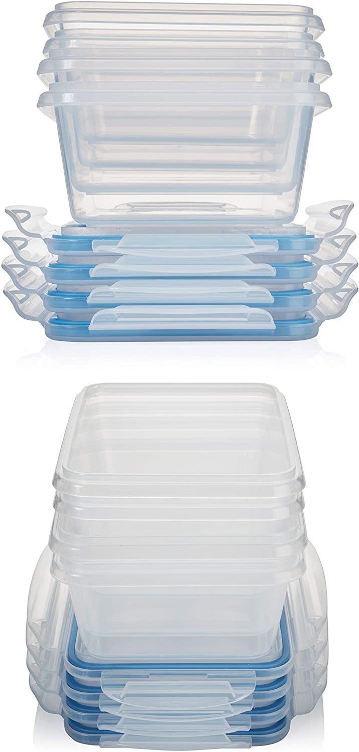 Conjunto de 12 Recipientes de Armazenamento para Cozinha
