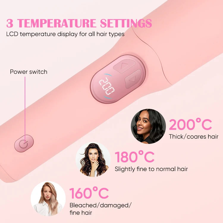 Cordless Portable Heated Styling Tool