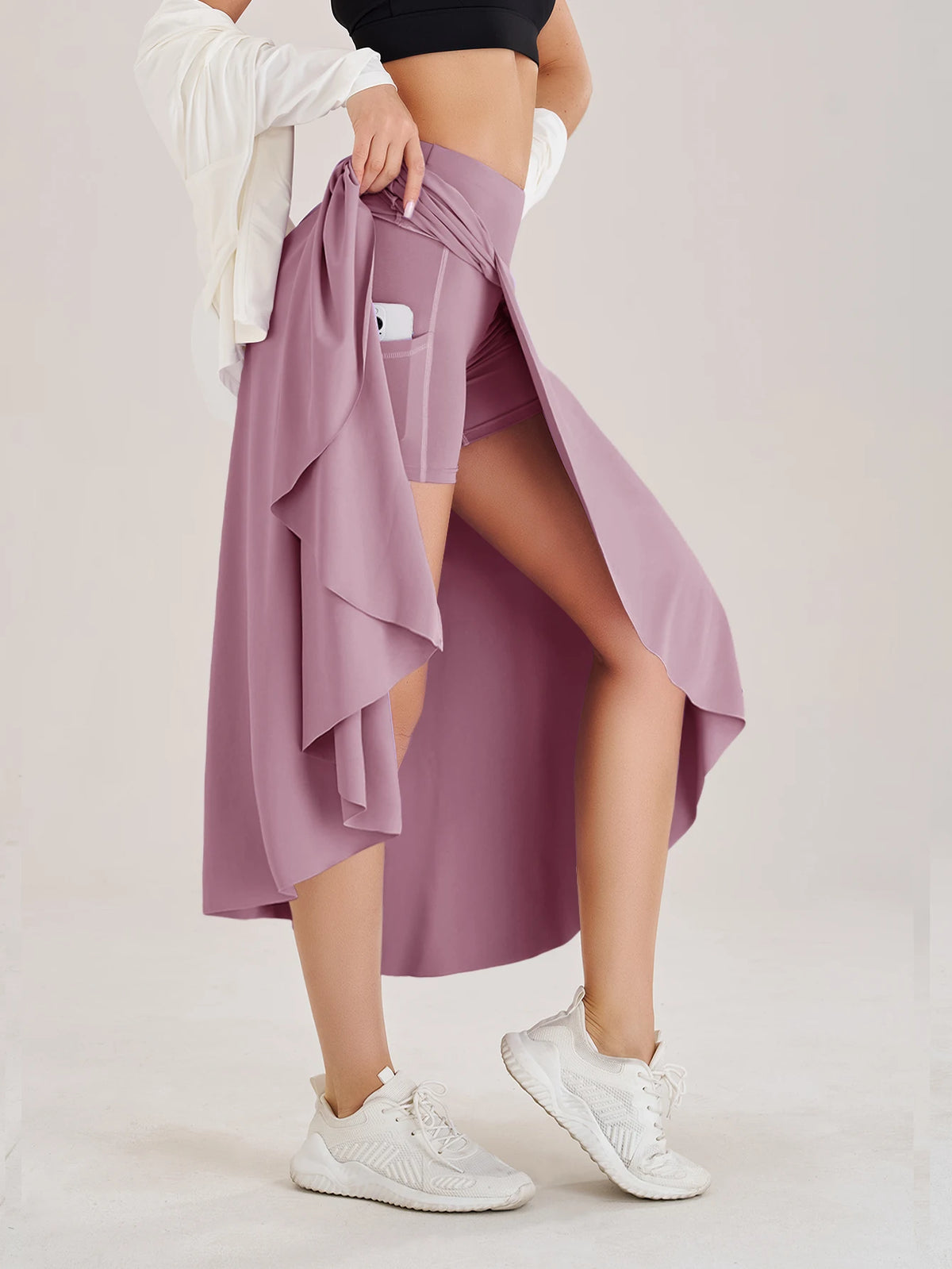 Women's Quick-Dry Long Skirt – High Waist