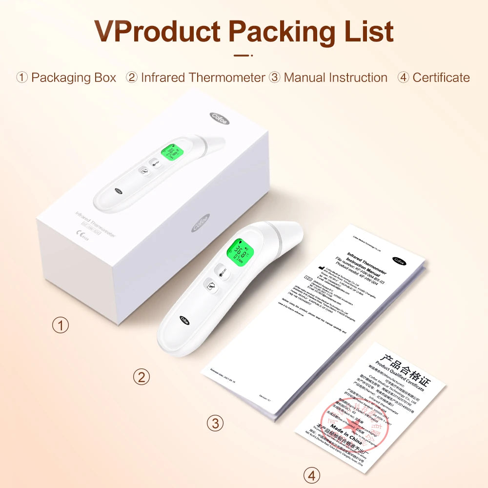 Digital Infrared Forehead Thermometer