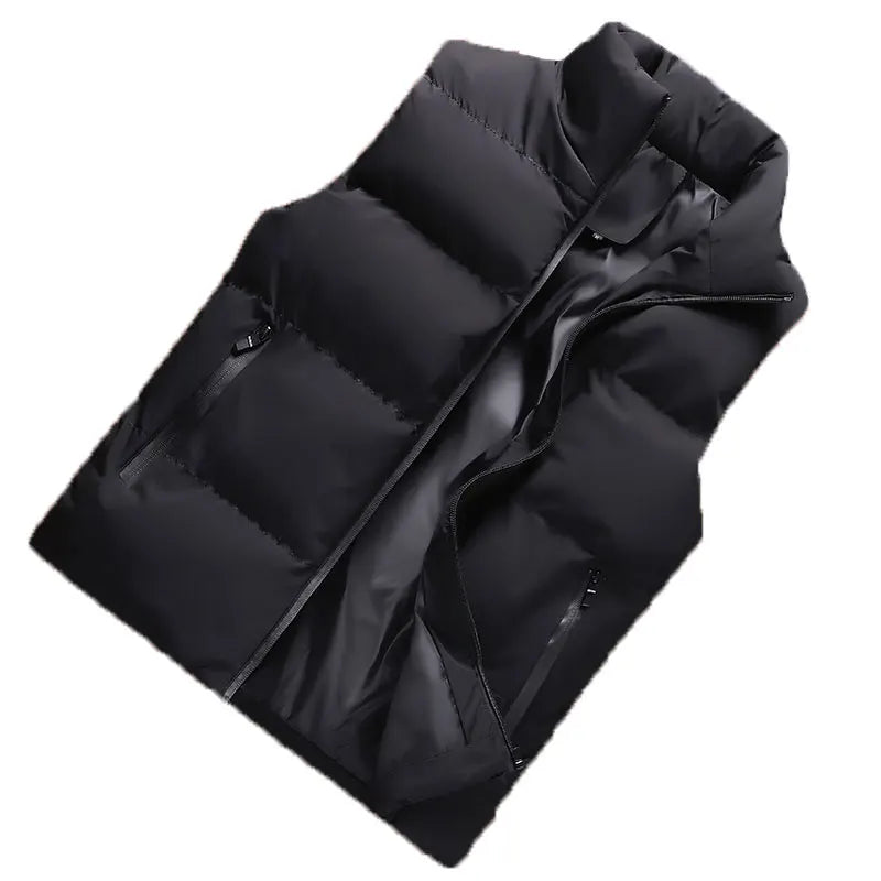 Men's Quilted Puffer Vest with Full Zip