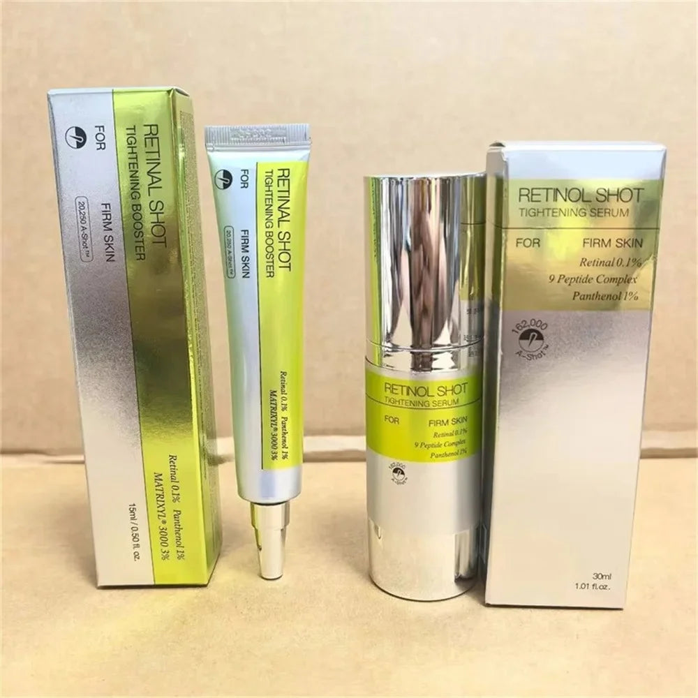 Vitamin A Retinal Eye Cream and Serum Set