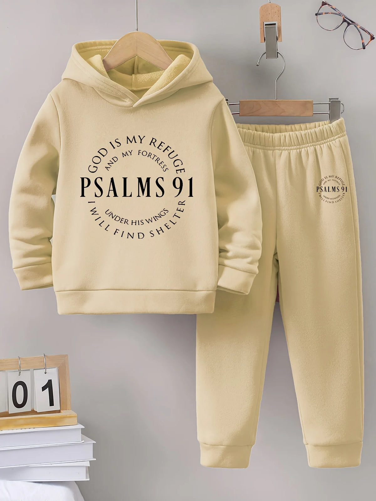 Boys' 2-Piece Fall/Winter Fleece Set – Hoodie & Pants