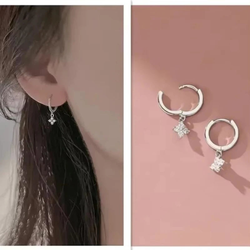 Four-Leaf Crystal Jewelry Set