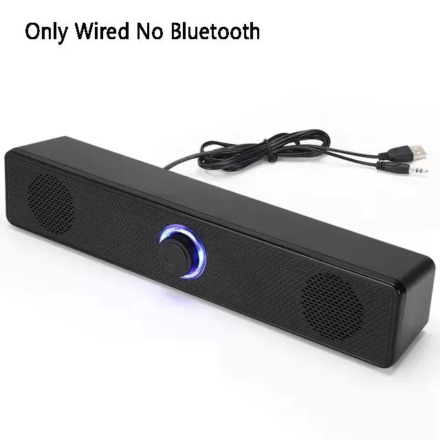 Bluetooth Soundbar Speaker with LED Light