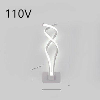 Nordische minimalistische LED-Wandleuchte