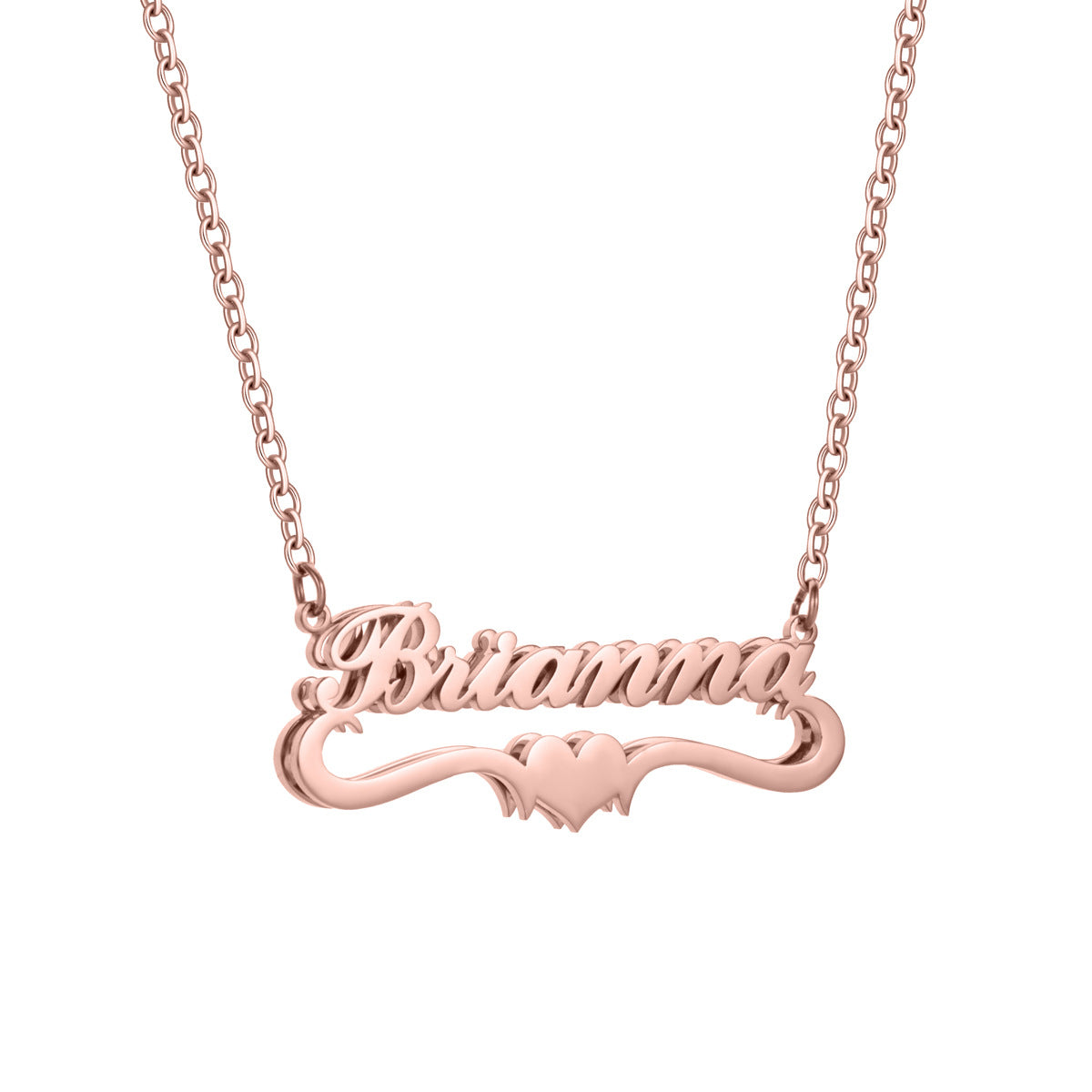 Gepersonaliseerde dubbellaagse naamketting