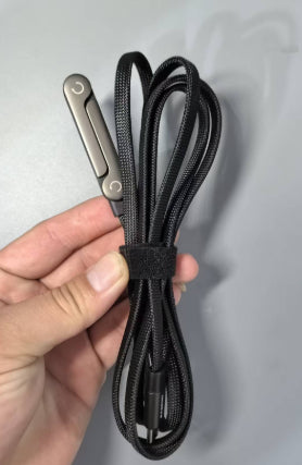 Câble de charge rapide avec support de téléphone pliable