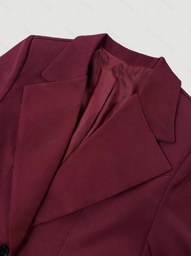 Blazer elegante de mujer para estilo casual de negocios
