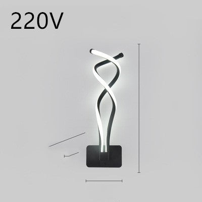 Nordische minimalistische LED-Wandleuchte