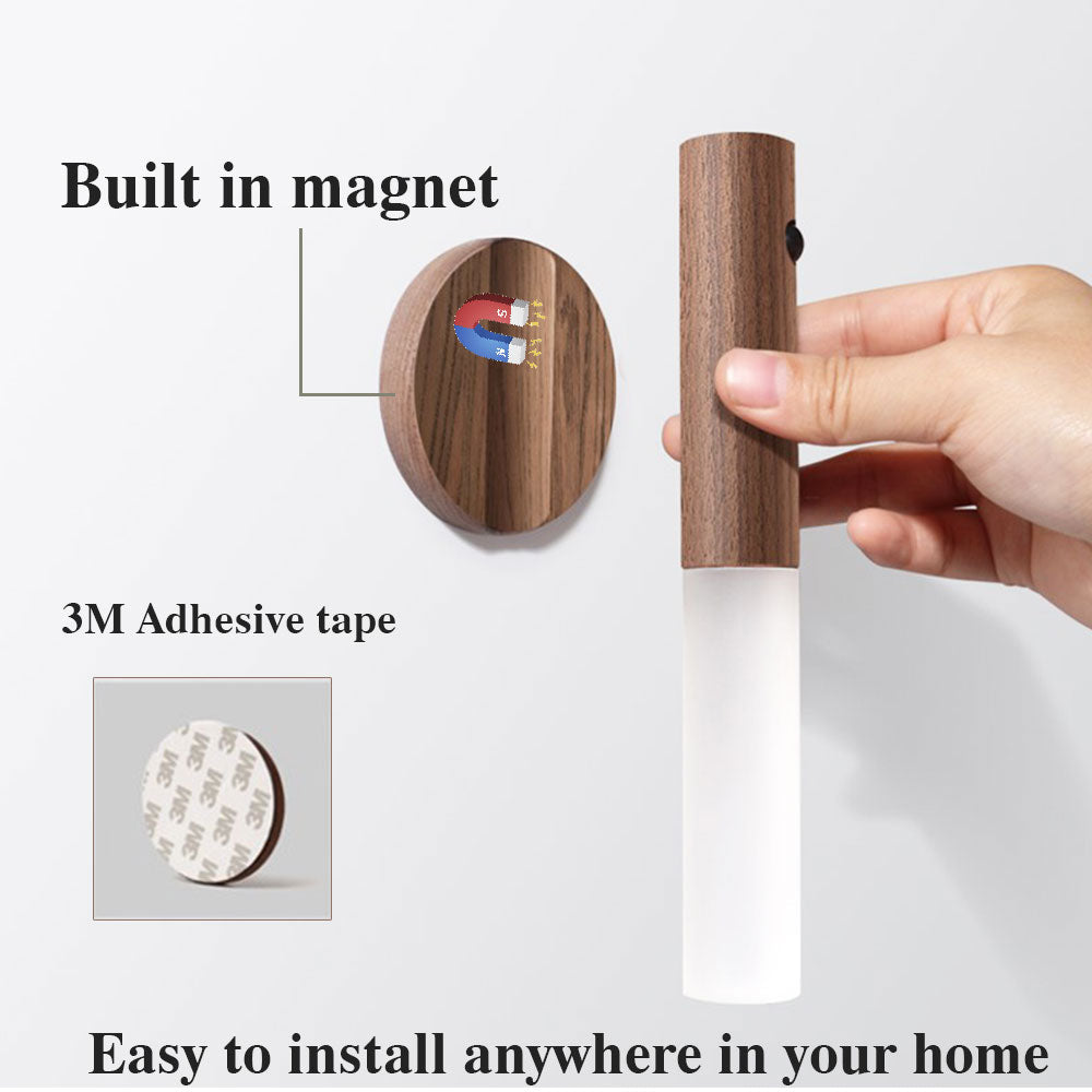 LED-Nachtlicht mit Bewegungsmelder, magnetisch und per USB wiederaufladbar