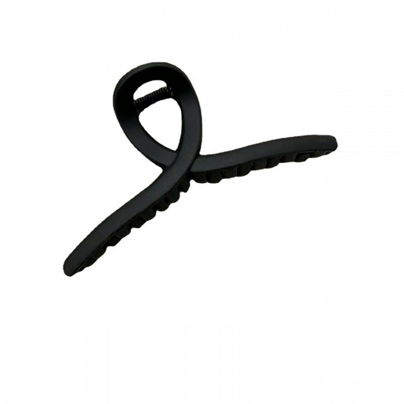 Pinza de pelo tipo tiburón mate para mujer