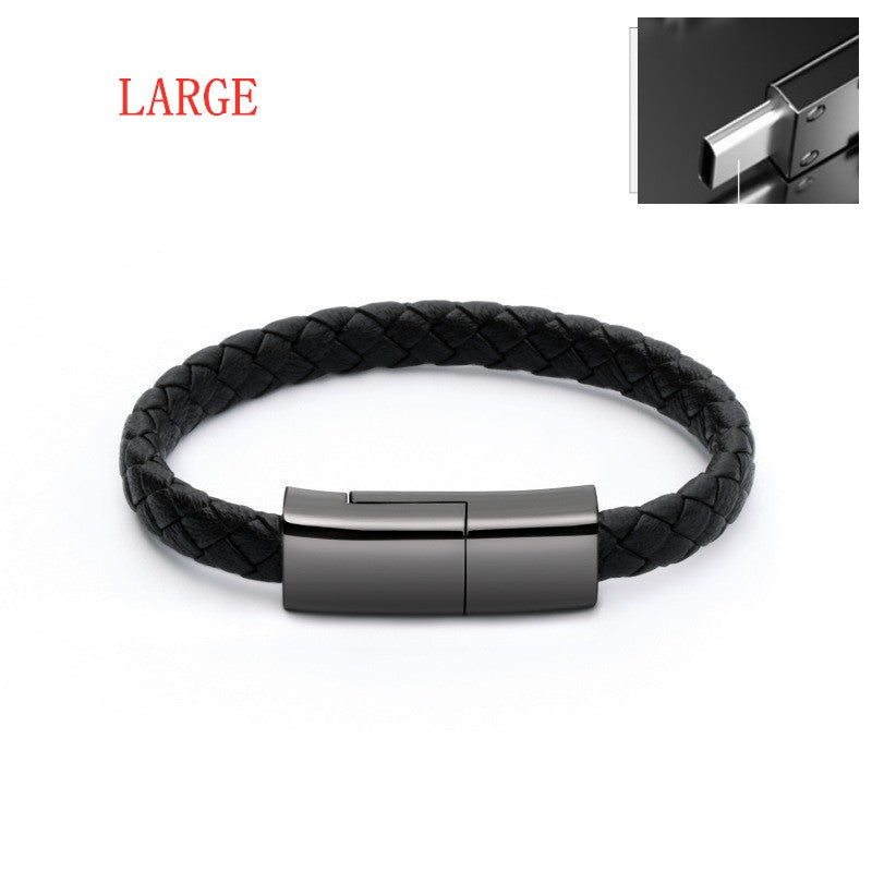 Cable de carga de pulsera portátil