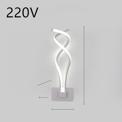 Nordische minimalistische LED-Wandleuchte