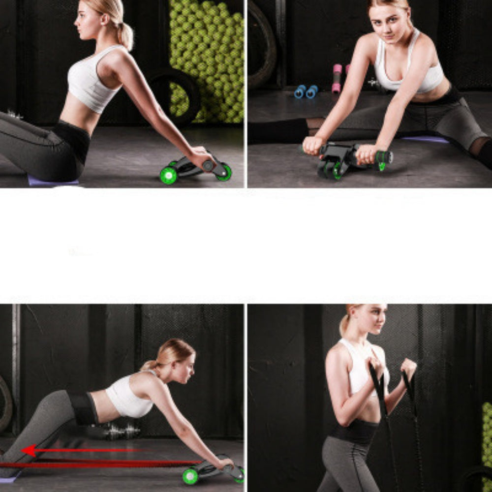 Klappbares Bauchroller-Set