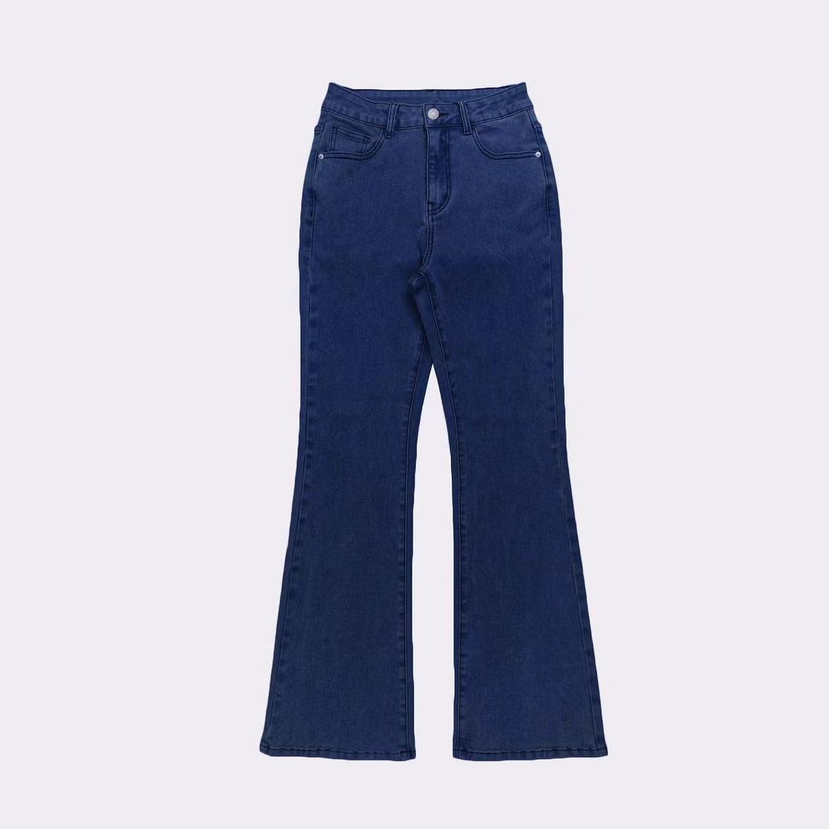 Straight-Leg Casual Work Jeans