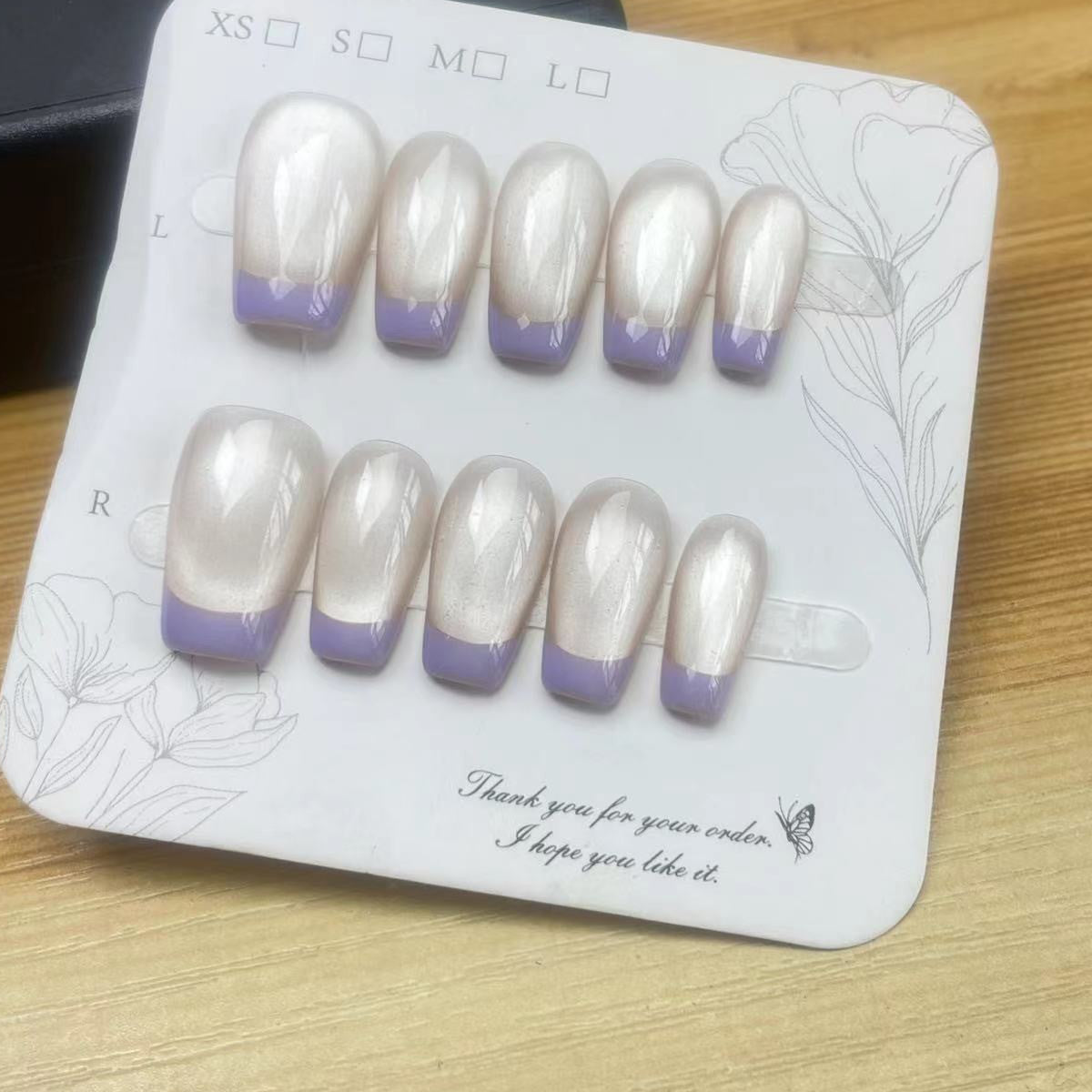 Handmade Press-On Nails, Multiple Styles