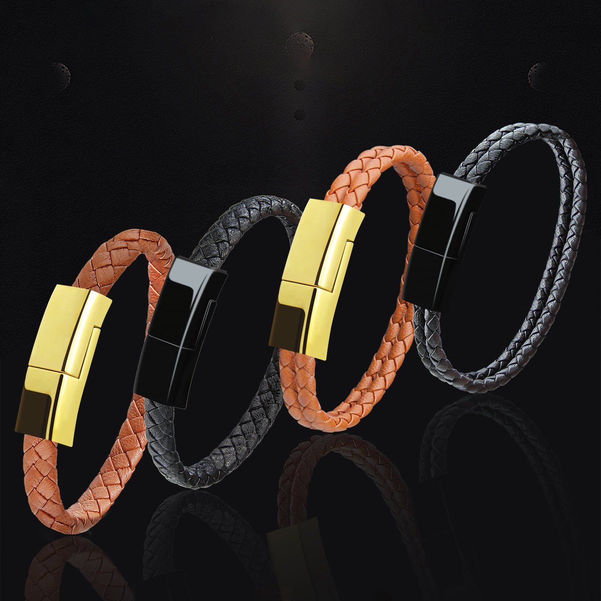 Cable de carga de pulsera portátil