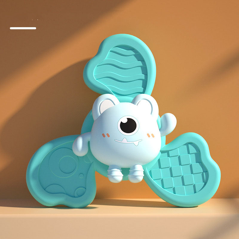 Brinquedo de Banho para Bebé Pião Seguro e Divertido Brinquedos de Banho para Bebé com Animais Giratórios S