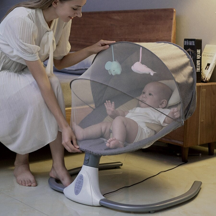 Electric Baby Rocking Chair with Vibration