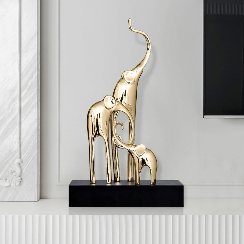 Statuetta decorativa a forma di elefante
