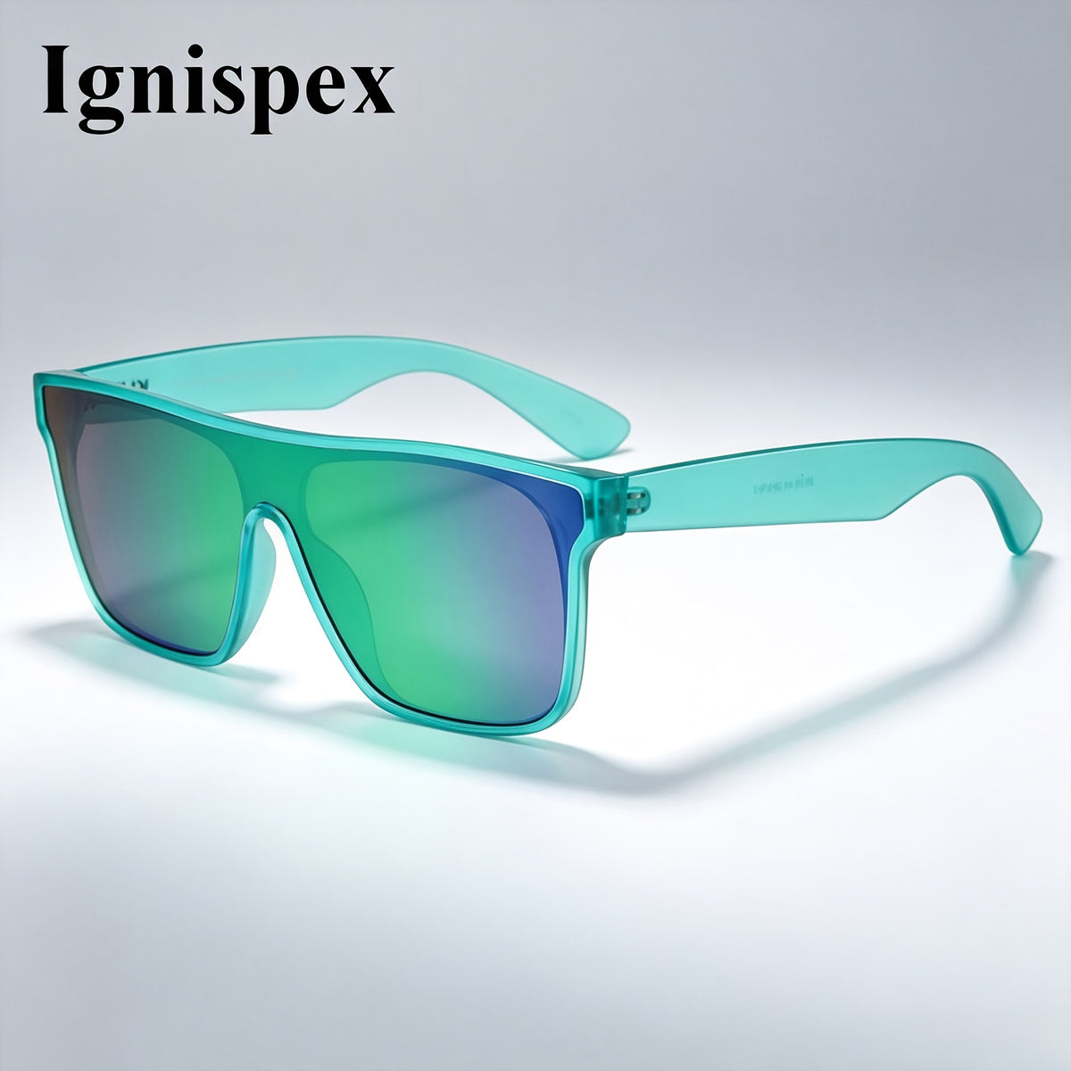 Oversized Flat-Top Sunglasses, Unisex