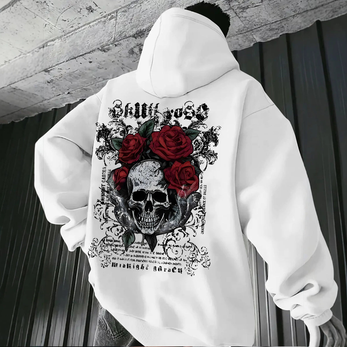 Distressed Streetwear Oversized Hoodie