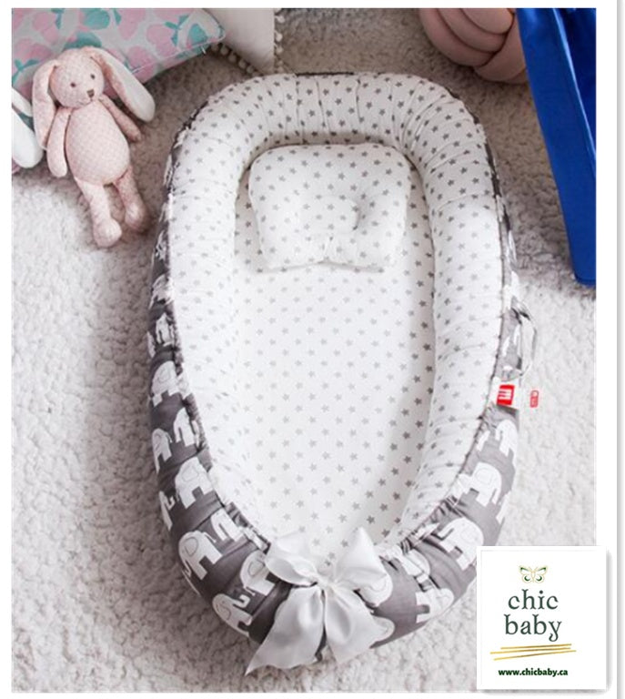 Tragbares Babybett für Kinder, herausnehmbar und waschbar, Reisebett für Säuglinge und Kleinkinder