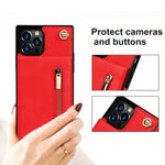 Samsung Crossbody Phone Case with Zipper Wallet