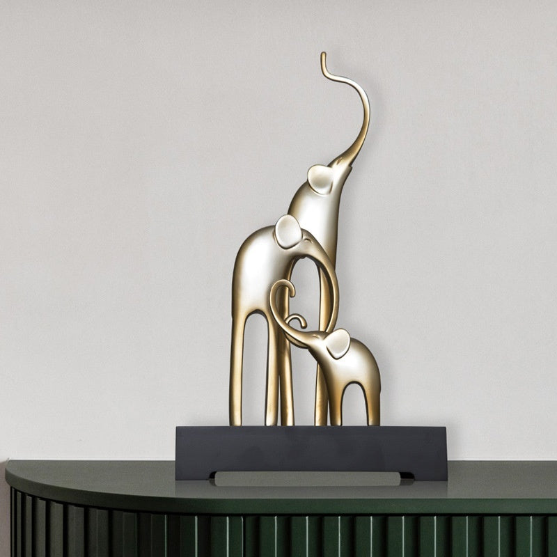 Statuetta decorativa a forma di elefante