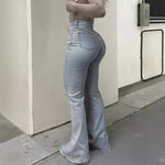 Straight-Leg Casual Work Jeans