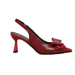 Women's Color-Block Bow Stiletto Heels