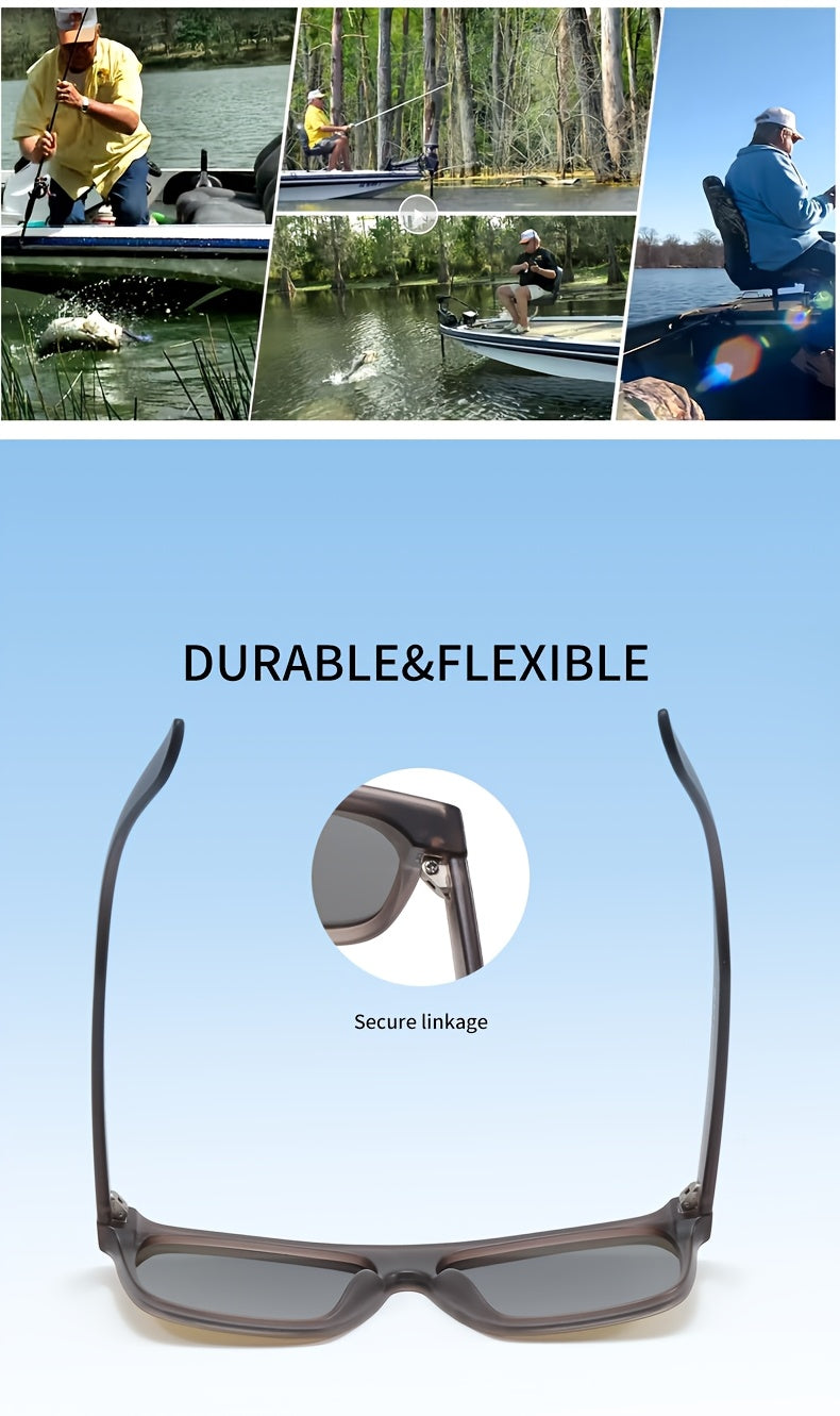 Oversized Flat-Top Sunglasses, Unisex