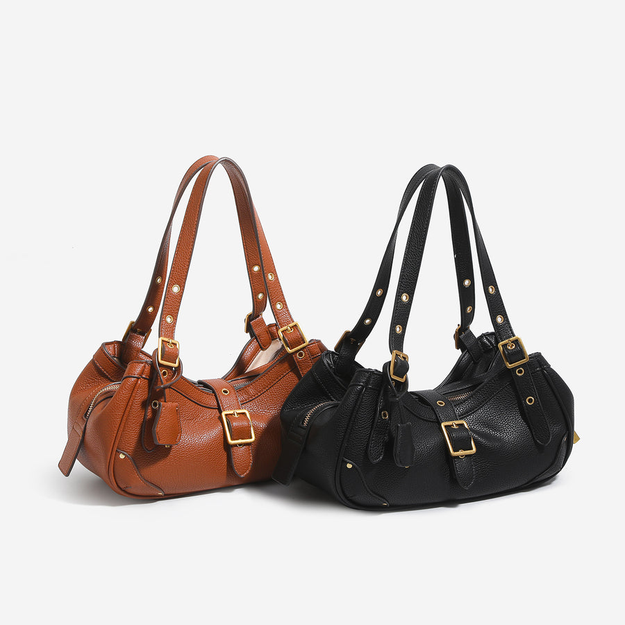 Women's Vintage Biker Saddle Bag