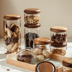 Round Glass Food Storage Jar