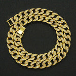 Rhinestone Cuban Link Chain, Hip-Hop