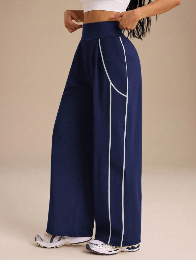 High-Waist-Yogahose mit Taschen