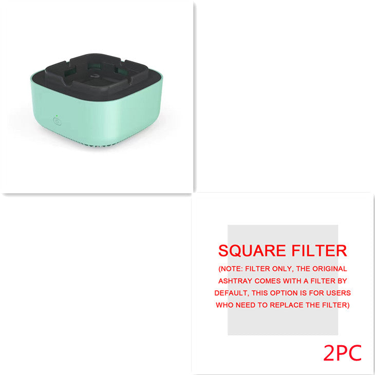 Posacenere senza fumo con purificatore d'aria