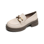 Women's Chunky-Heel Platform Loafers