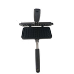 Stampo per dolci a scacchi waffle nero Home Fashion