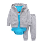 Tweedeelige katoenen baby-outfitset