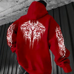 Sweatshirt com Capuz e Corte Largo para Homem