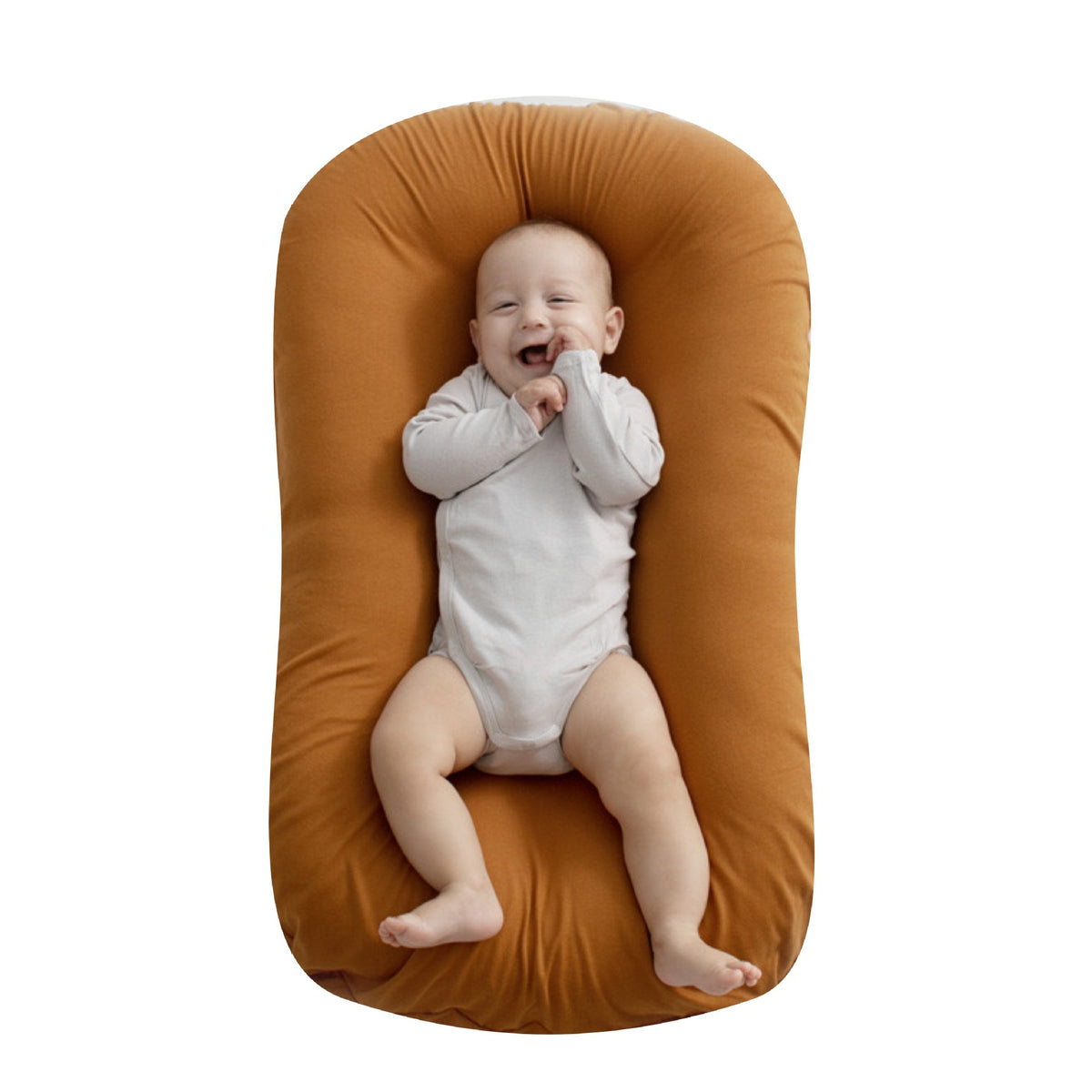 Portable Baby Nest Lounger, Cotton Newborn Bed