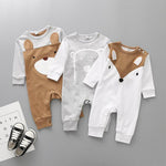 Baby-Bodys aus Baumwolle, Langarm-Body