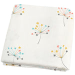 Organic cotton cloth baby swaddled baby blanket