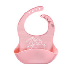 Bavoir bébé repas en silicone sac à salive