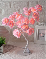 LED Rose Tree Table Lamp