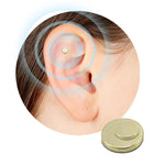 Magnetische oorclips, goudkleurig