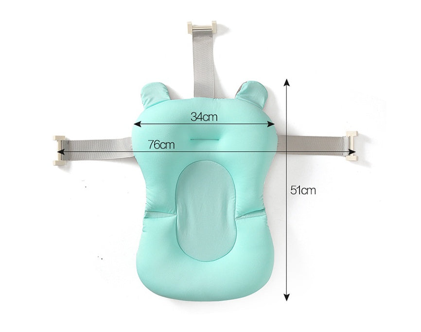 Baby Bath Support Net with Safety Buckle